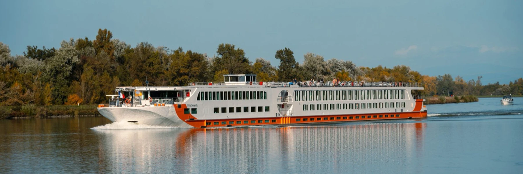 Barco fluvial del crucero por los mercados navideños del Rin